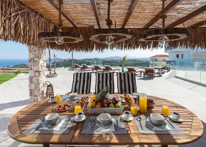 Waves Of Blue Vila Koskinou (Rhodes)